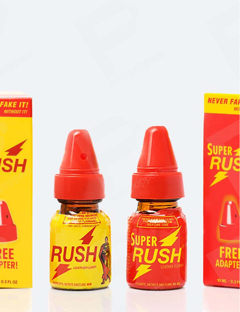 Pack Poppers Rush Duo 10 ml + Tapón inhalador