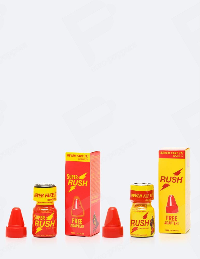 Pack Poppers Rush Duo 10 ml + Tapón inhalador-2